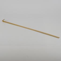 【収集品】リン灯　1対　真鍮製　金メッキ　高さ34㎝　輪灯　りんとう　仏壇　仏具　装飾品（0301B-1) 長期保管品リン灯 1対 真鍮製 金メッキ 高さ46.5㎝ 鍍金 輪灯 りん