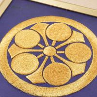 刺繍家紋額 / お仏壇・墓石のまつお【ネット通販】オンラインショップ
