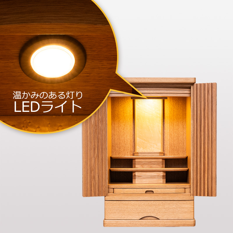 LEDライト付