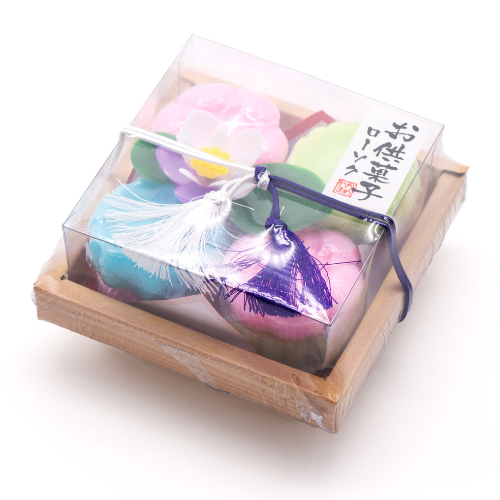 お菓子盛り合わせキャンドル