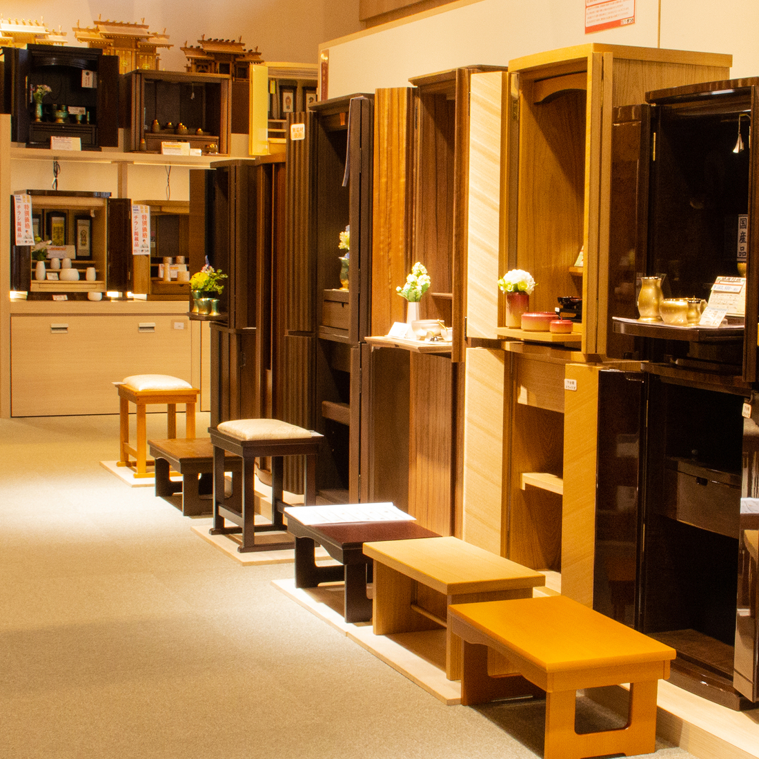 店内の展示イメージ