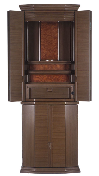 モダン調直置　ダリア　14　ウォールナット調