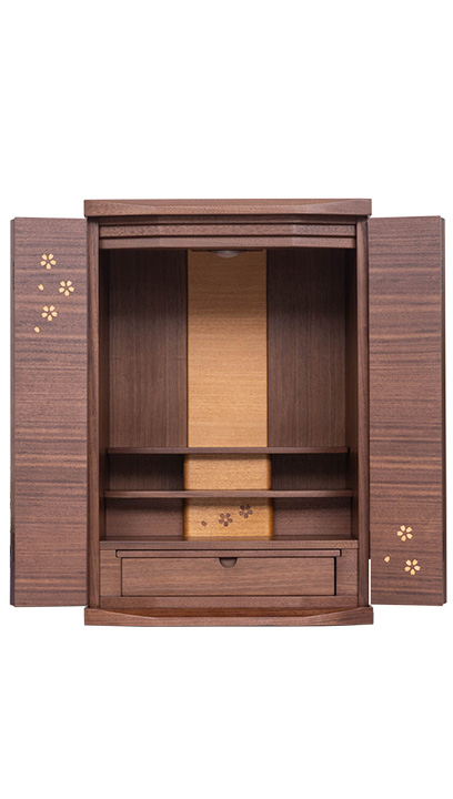 モダン調　上置　永遠 25 ウォールナット