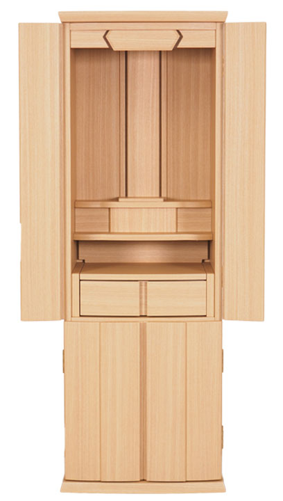 モダン調　直置　モニカ 14 タモ調