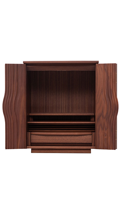 モダン調　上置 スリット　16　ウォールナット